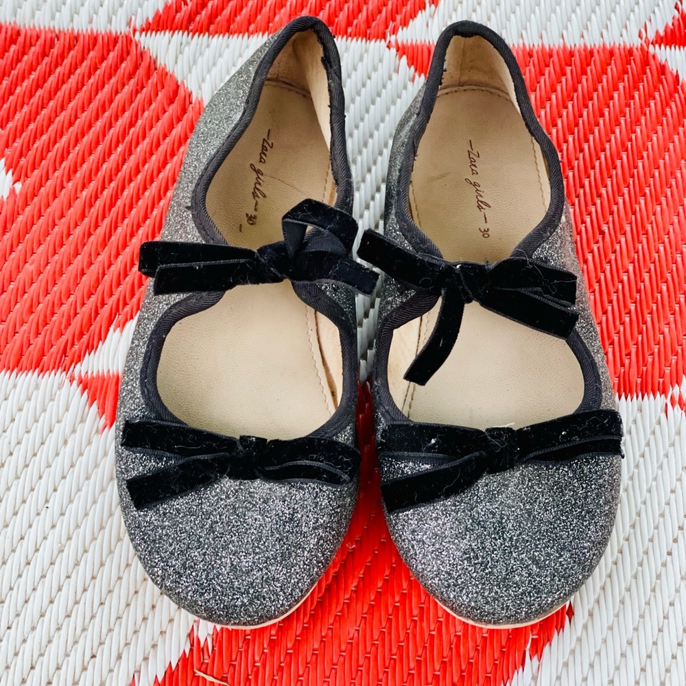 Zara Bow Flat Maryjanes